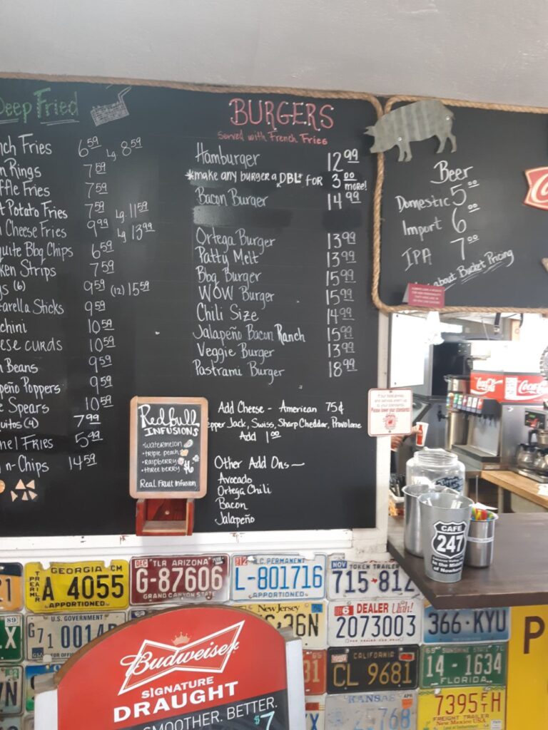 Cafe 247 Menu 4